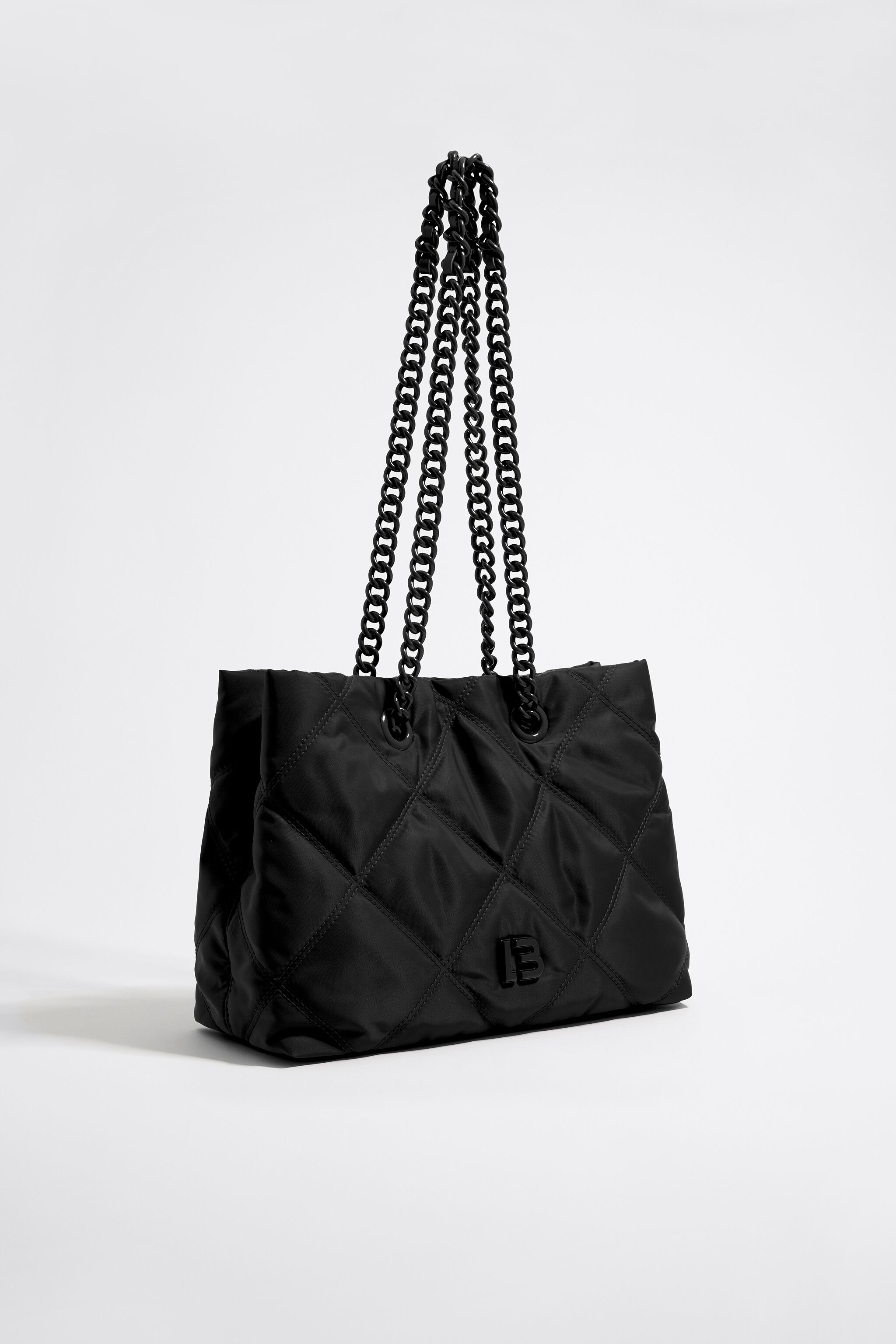 Black padded handbag outlet