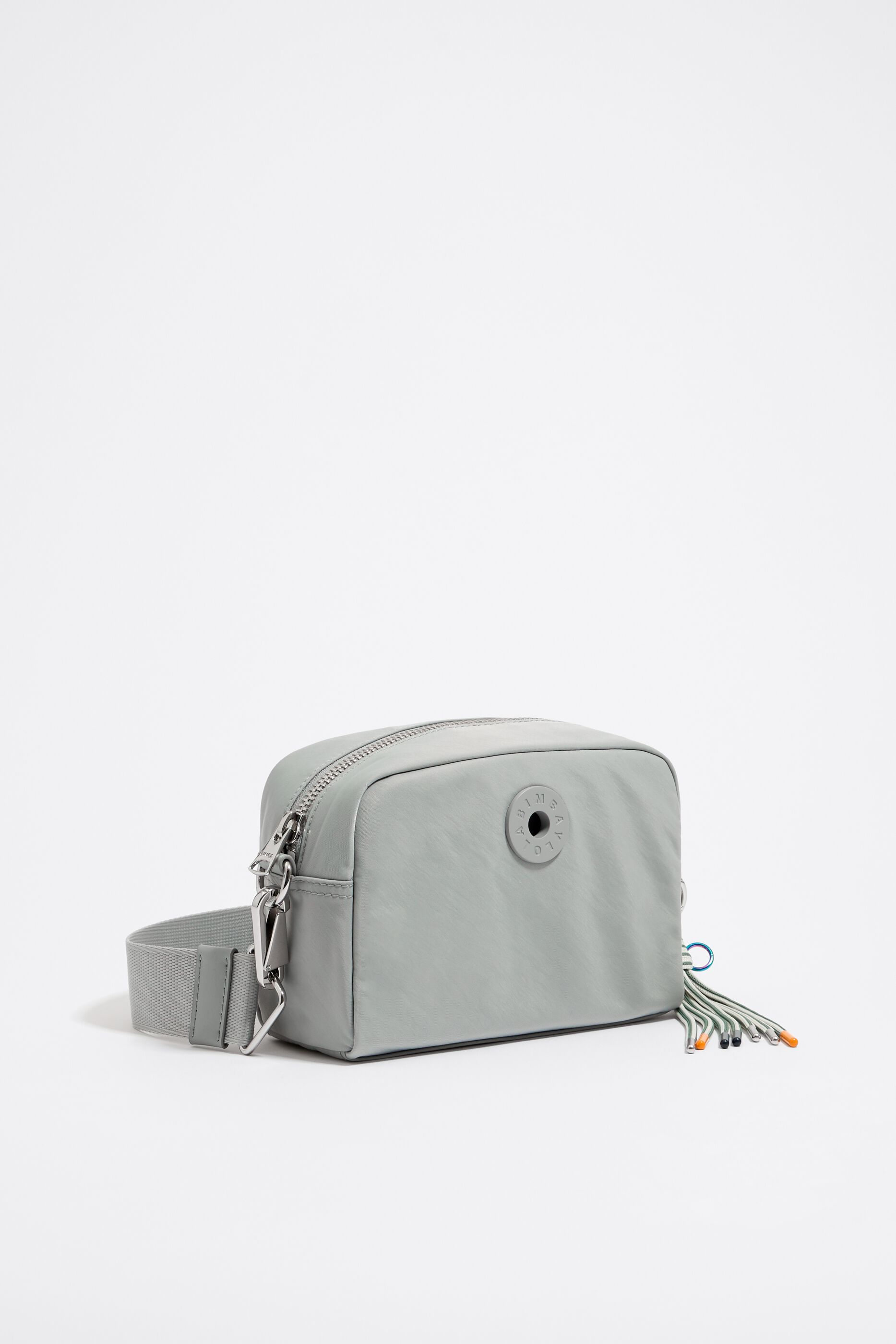 S light gray crossbody bag
