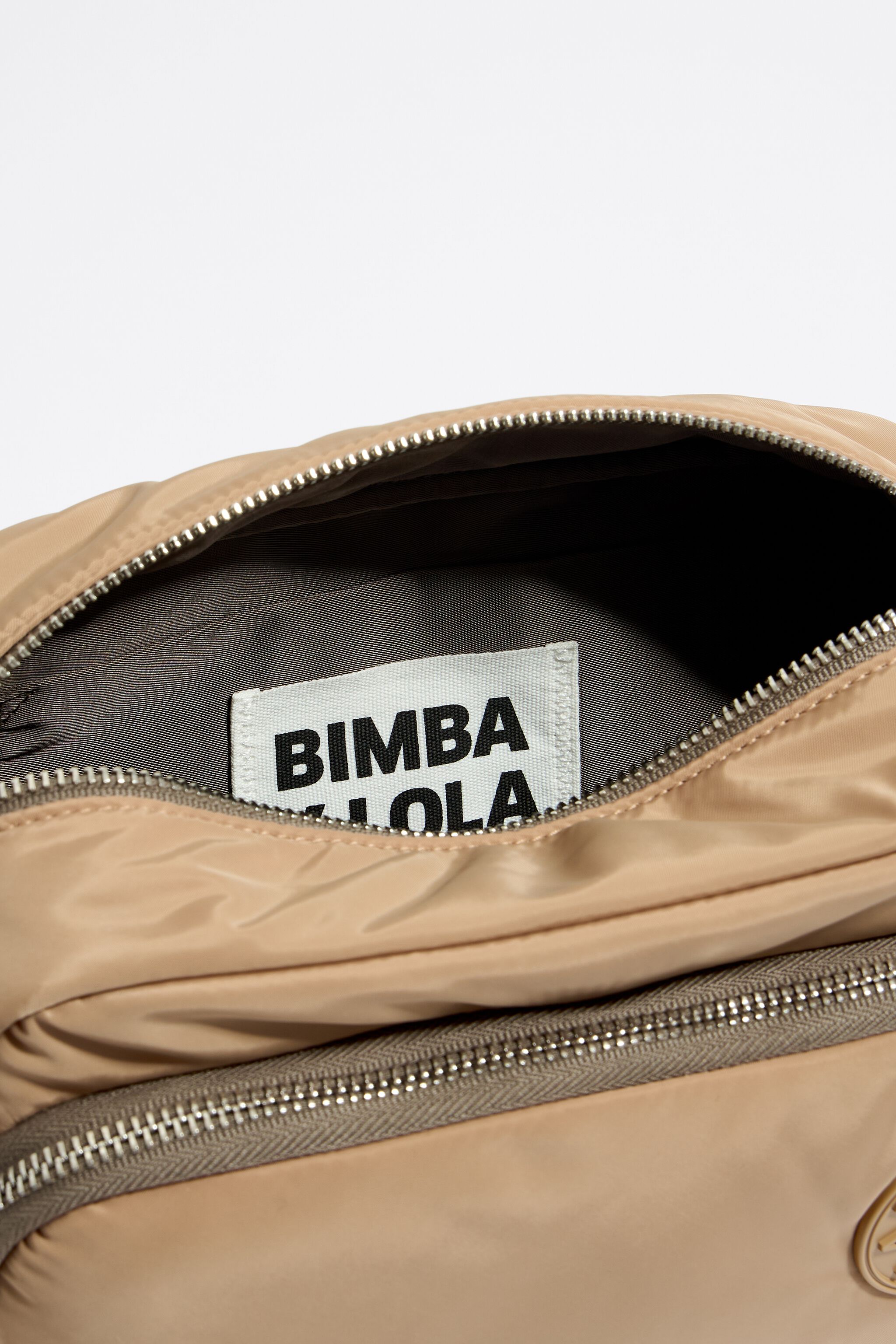 Bolso bandolera beige best sale bimba y lola