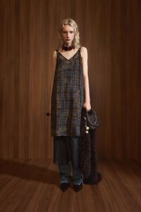 Vestido tirantes de doble capa y encaje Ikatmix azul