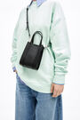 Minibolso tote piel negro Minibolso tote piel negro