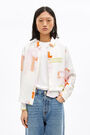 Camisa recta Cities print Camisa recta Cities print