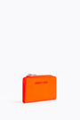 Neon orange croc rectangular coin purse Neon orange croc rectangular coin purse