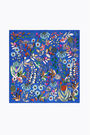 Blue wild flowers scarf Blue wild flowers scarf