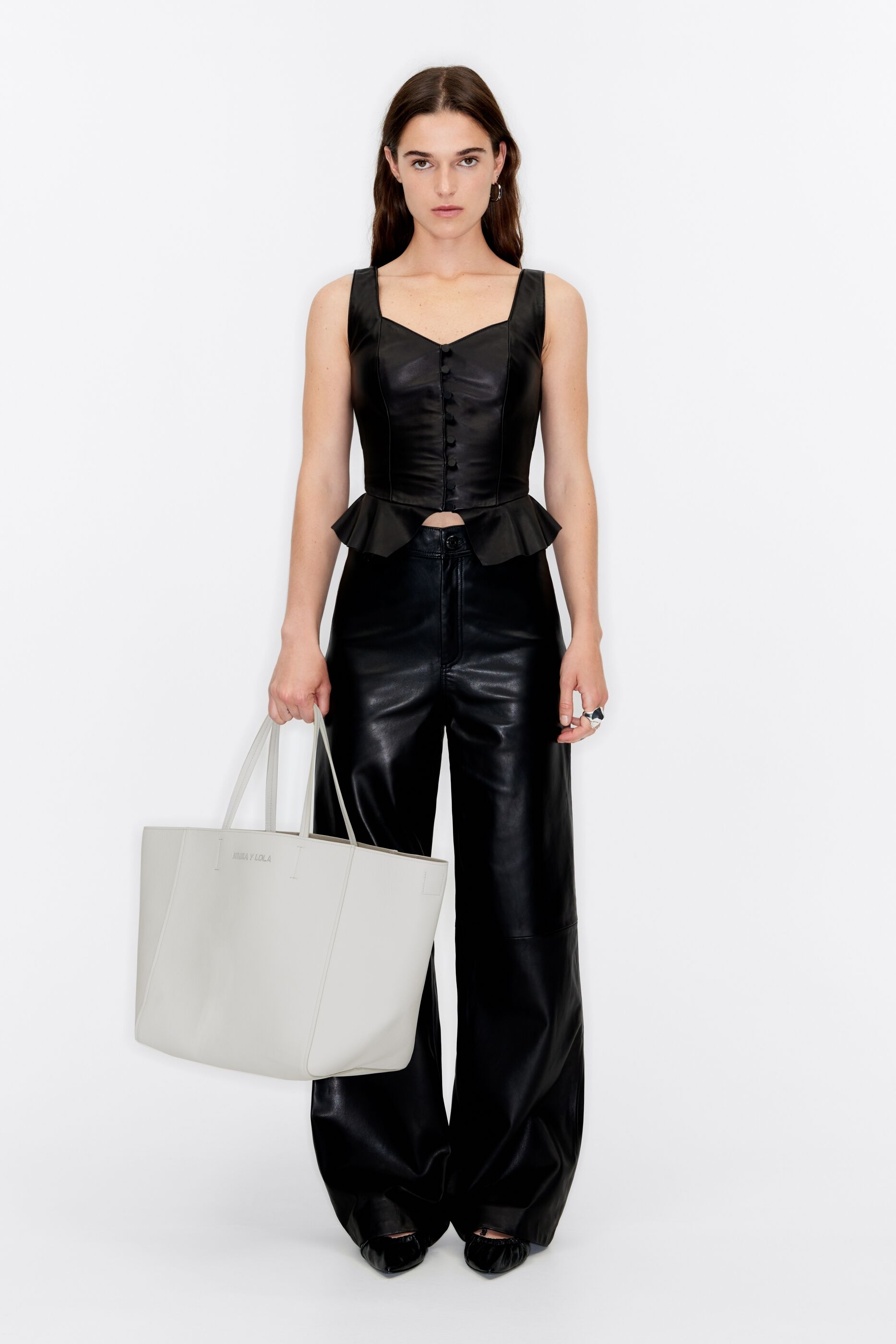 Off white leather shoulder bag best sale
