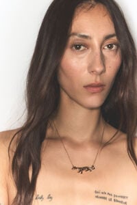 Collar pantera dorado oscuro