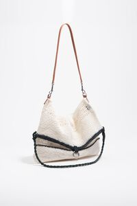 Bolsa de hombro mediana papel blanco