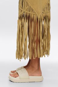 White platform flip-flop