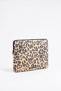 Funda laptop 13.5" nylon print Leopard natural