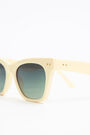 Gafas de sol cuadradas crema Gafas de sol cuadradas crema