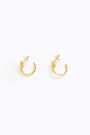 Golden knot hoop earrings Golden knot hoop earrings