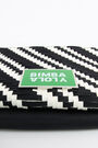 Cartera M trenzado blanco Cartera M trenzado blanco