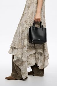 Bolsa Chihuahua pequeña piel negra Bolsa Chihuahua pequeña piel negra