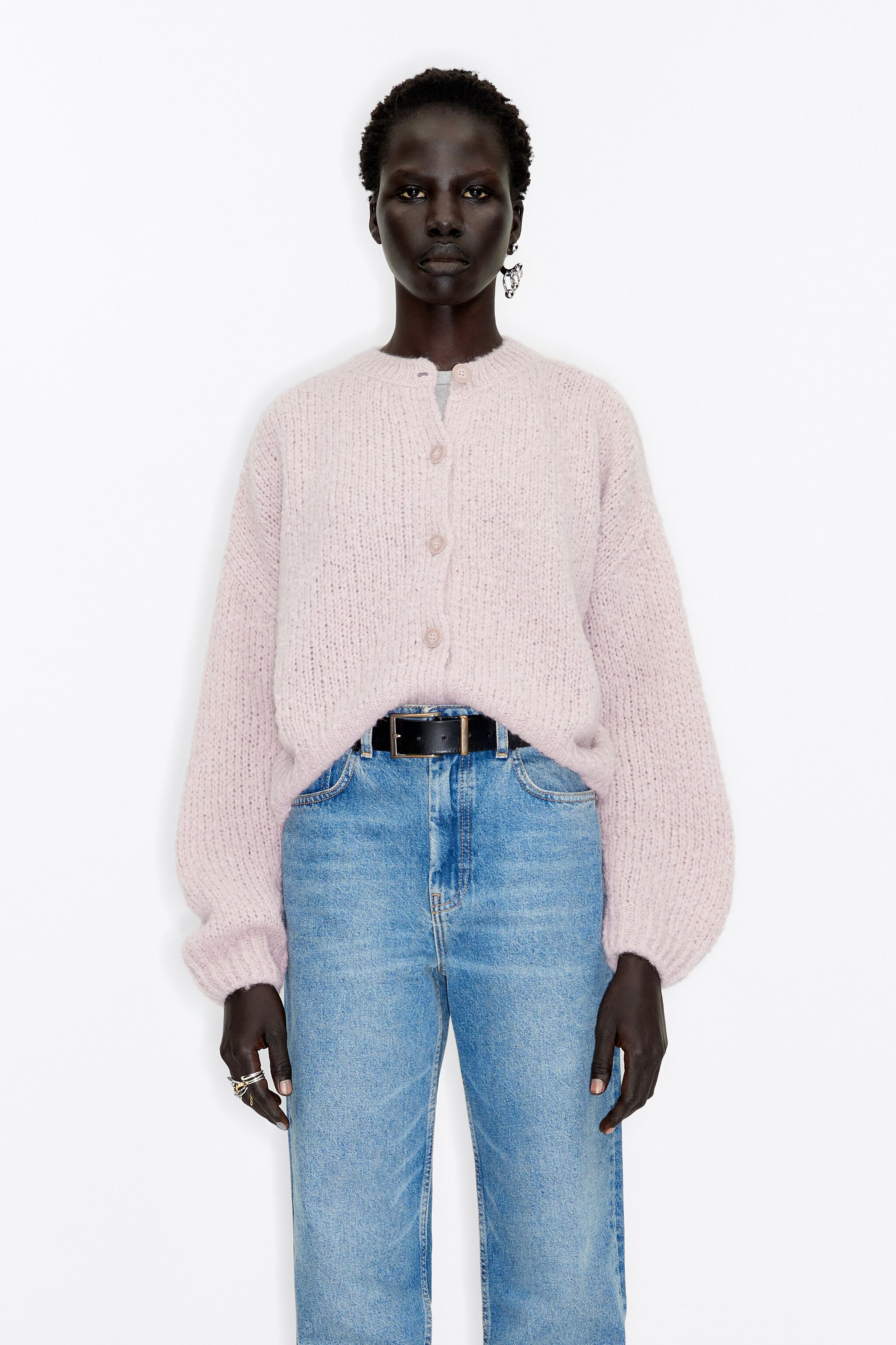 Boxy cardigan discount