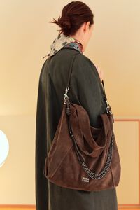 Bolsa Paper grande piel caf&eacute;