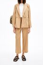 Blazer lino marrón Blazer lino marrón