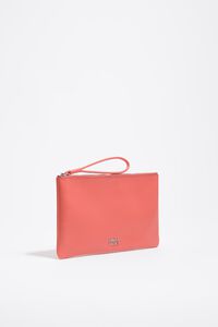 Neceser piel coral
