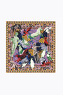 Yellow floral collage scarf Yellow floral collage scarf