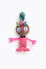 XL pink doll earring XL pink doll earring