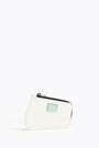 White asymmetric coin purse White asymmetric coin purse