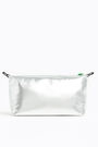 Neceser trapecio L nylon marfil Neceser trapecio L nylon marfil