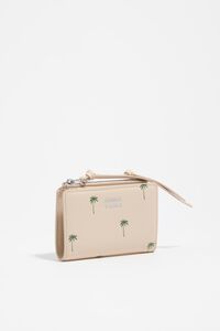 Cartera compacta Palms nuez