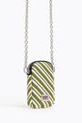 Green plaited minibag Green plaited minibag