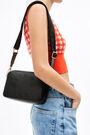 S black leather crossbody bag S black leather crossbody bag