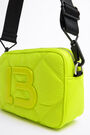 Bolso S nylon acolchado verde neón Bolso S nylon acolchado verde neón