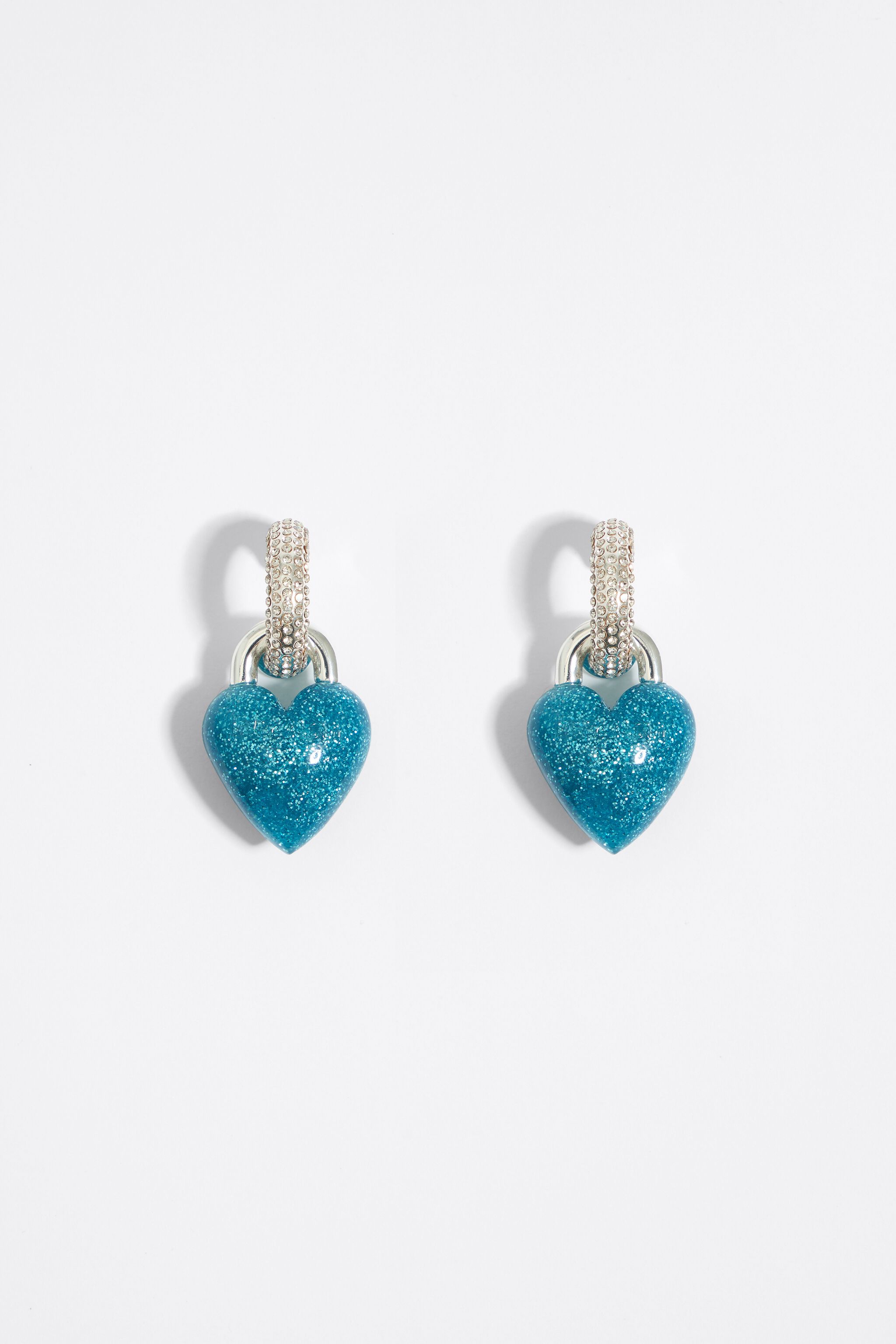 Tiffany blue shop heart earrings