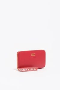 Cartera horizontal mediana piel roja Cartera horizontal mediana piel roja