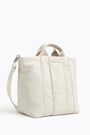 Bolso shopper acolchado L piedra Bolso shopper acolchado L piedra