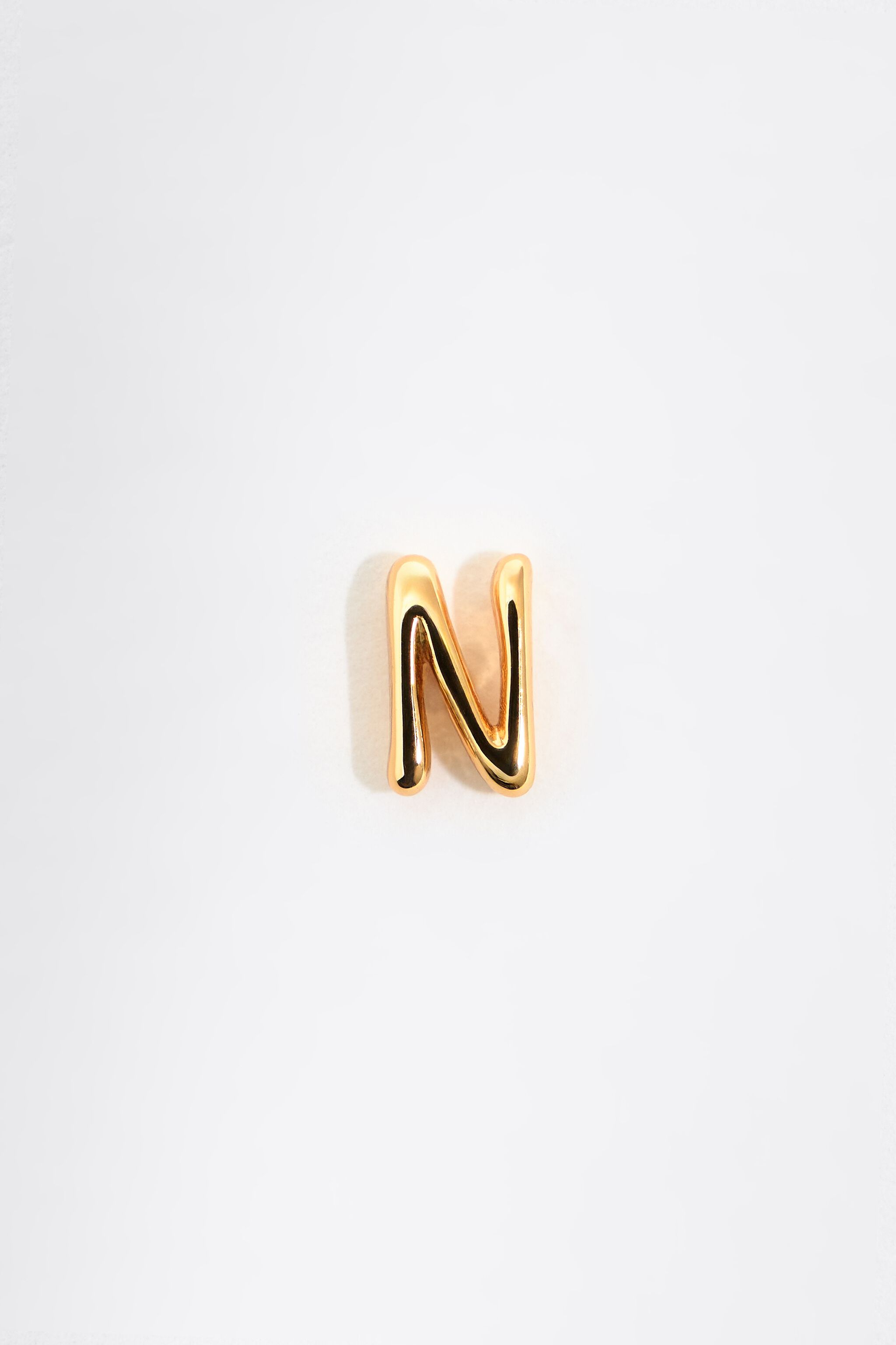 Letter shop n earrings