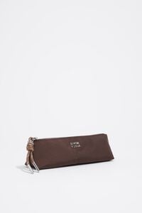 Estuche nylon moca