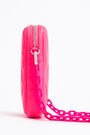Minibolso acolchado piel fucsia Minibolso acolchado piel fucsia