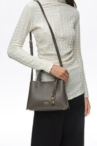 Bolsa tote Chihuahua peque&ntilde;a piel elefante