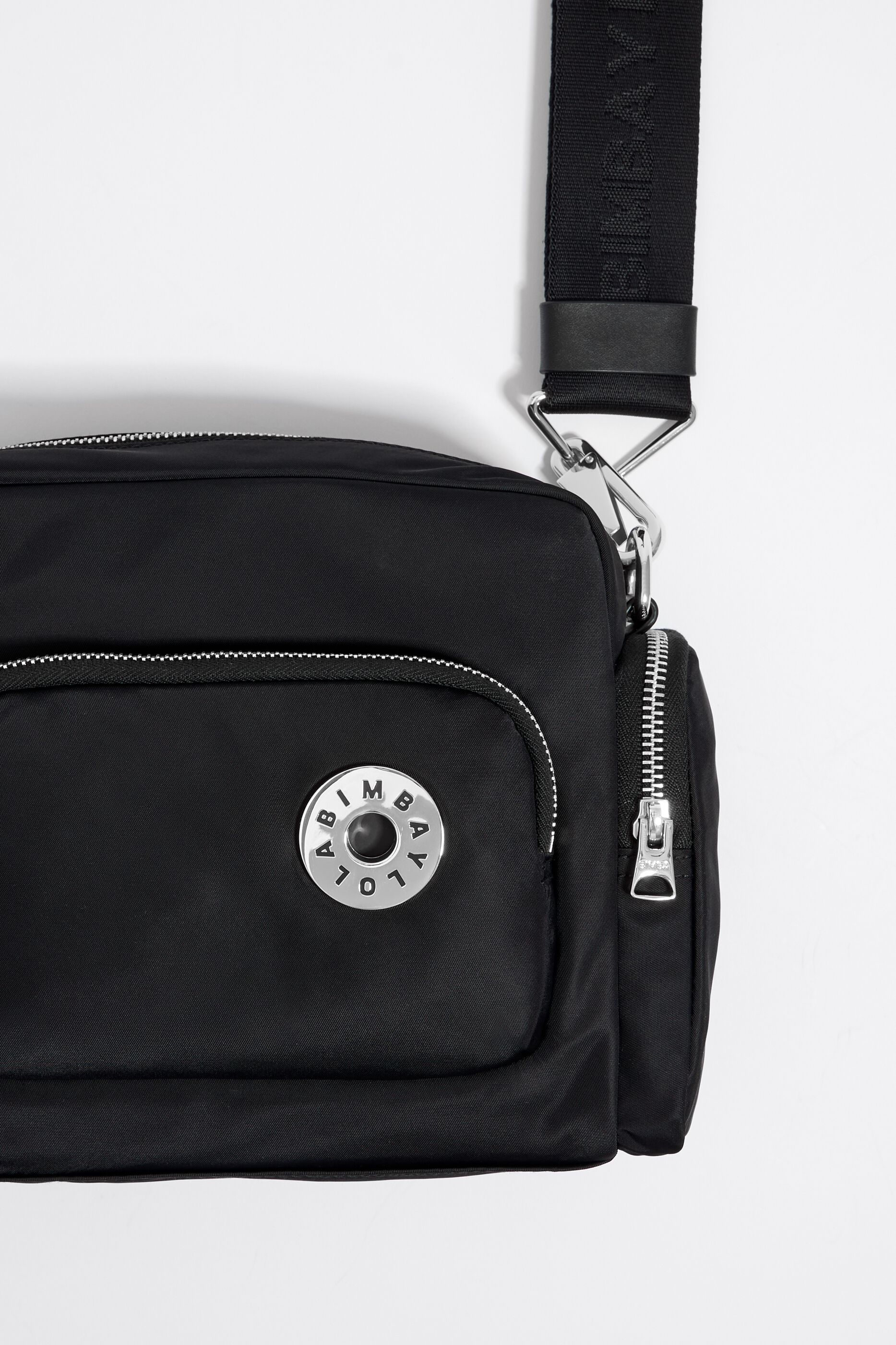 Mochila mediana negra bimba y lola best sale