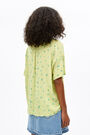 Green Little-Flowers flowing shirt Green Little-Flowers flowing shirt