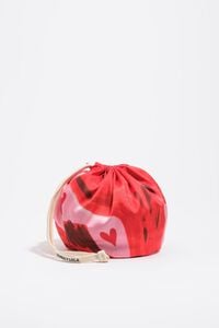 Bolsa Pouch pa&ntilde;uelo nylon rojo