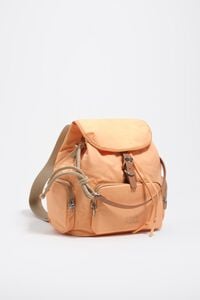 Mochila Pocket nylon naranja sorbete