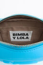 Bolso bandolera S piel azul neón Bolso bandolera S piel azul neón