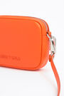 Minibolso piel mandarina Minibolso piel mandarina