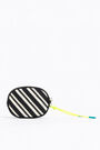White plaited oval coin purse White plaited oval coin purse