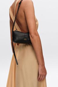 Bolsa mini piel negra