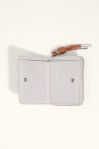 Cartera solapa nylon arena