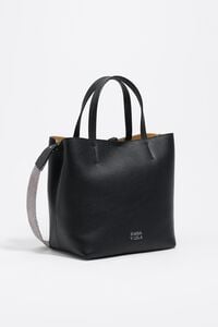 Black leather shoulder bag Black leather shoulder bag