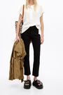 Blusa fluida marfil Blusa fluida marfil