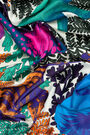 Orange floral collage scarf Orange floral collage scarf