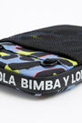 Blue Animal nylon minibag Blue Animal nylon minibag