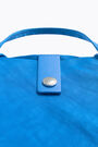 L blue nylon shopper bag L blue nylon shopper bag